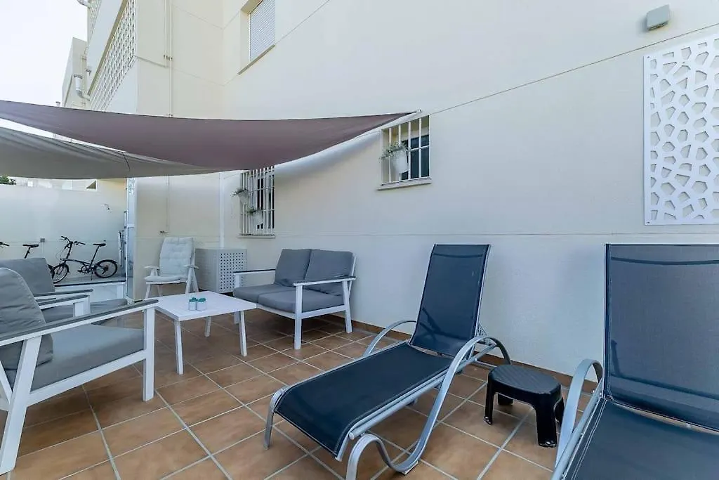 27-Cozy Apartment, Spacious Terrace In Фуэнхирола Апартаменты